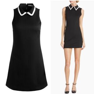 Alice + Olivia
Wynell Tipped Collar Minidress